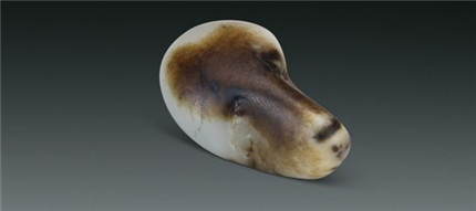 和田玉奇石天狗现身拍场-琢艺轩和田玉移动版