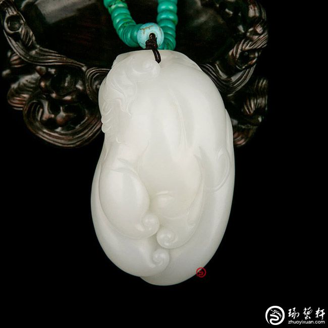 時代文房具 和田玉 如意 清代 原石手彫 筆洗 筆添 墨池 玉如意的寓意及