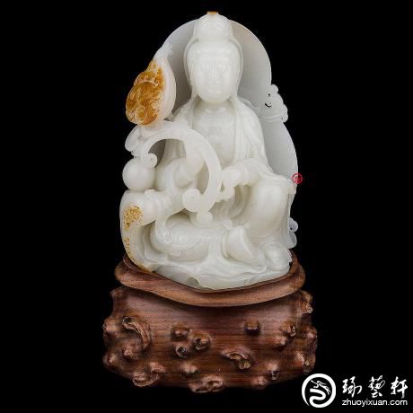 和田玉摆件欣赏-琢艺轩和田玉移动版