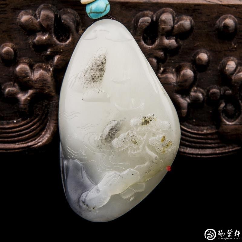 和田玉青花籽料有哪些特征?-琢艺轩和田玉移动版