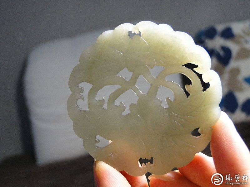 清乾隆和田白玉百财摆件（带红木底座）-北京中拍国际拍卖有限公司