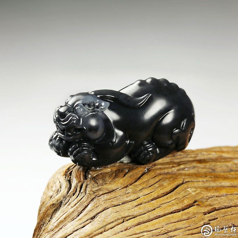 佩戴和田墨玉貔貅的功效？-琢艺轩和田玉移动版