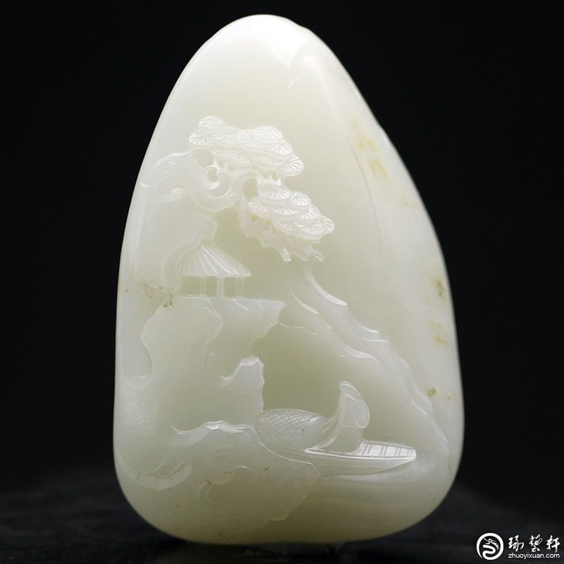 翡翠　置物　和田玉 和田玉翡翠の立体大仏|茶芸館ドットコム