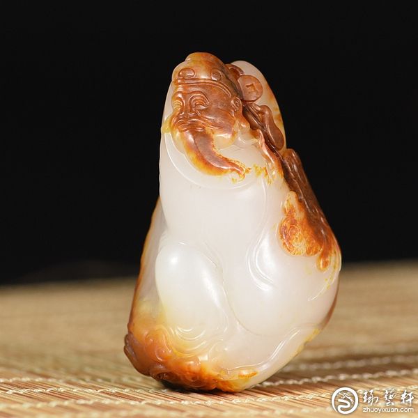 玩籽料如何区别“皮色”和“沁色”？-琢艺轩和田玉移动版